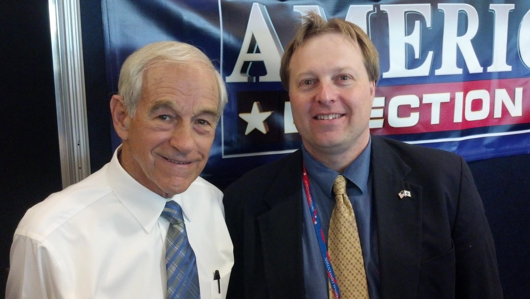 Brad Wyatt with Ron Paul