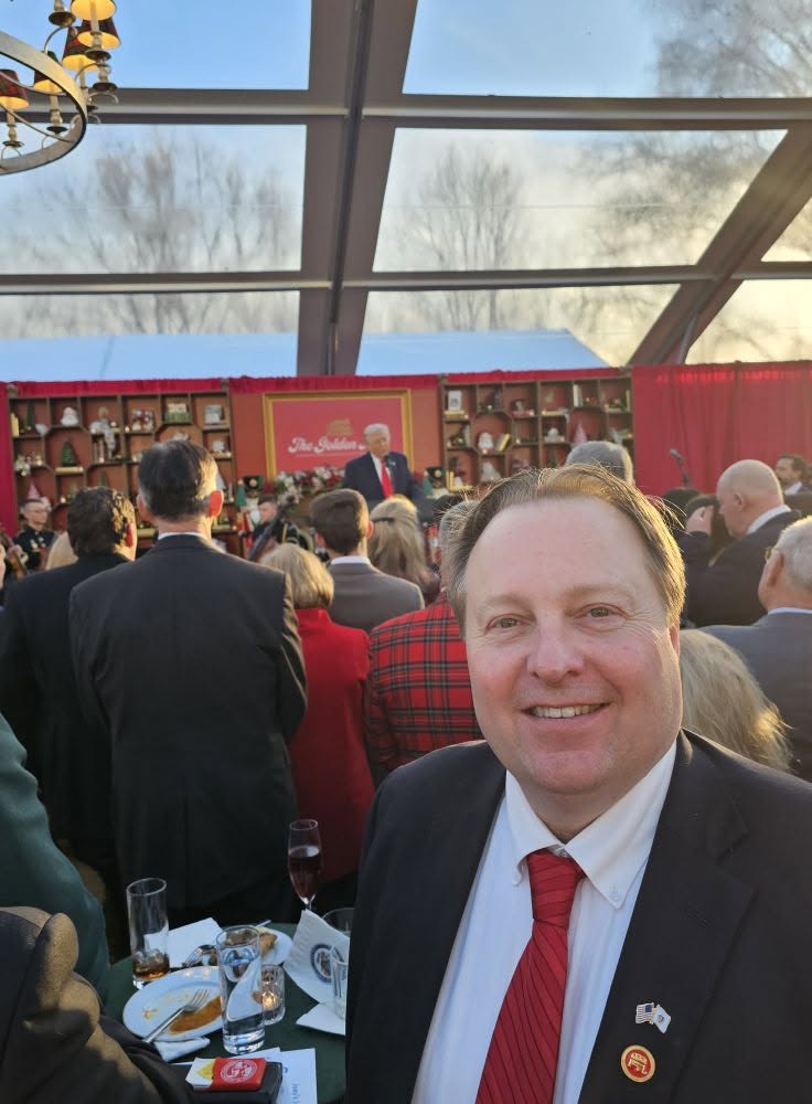 Brad Wyatt at a political event